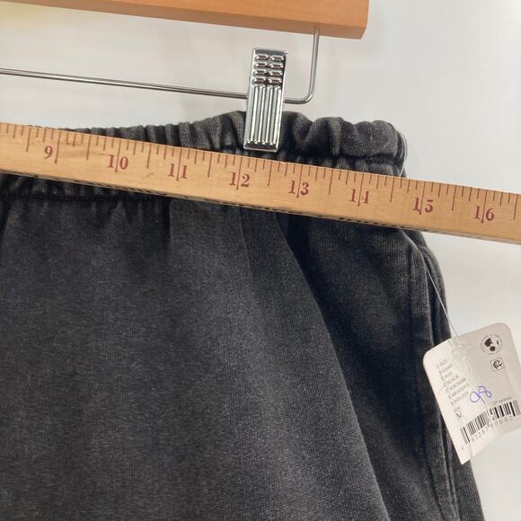 Free People All Star Joggers Black Stone Wash Logo NEW Medium - Picture 10 of 15